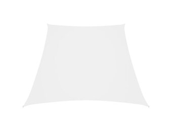 Zonnezeil trapezium 2/4x3m Wit - 32% Korting!