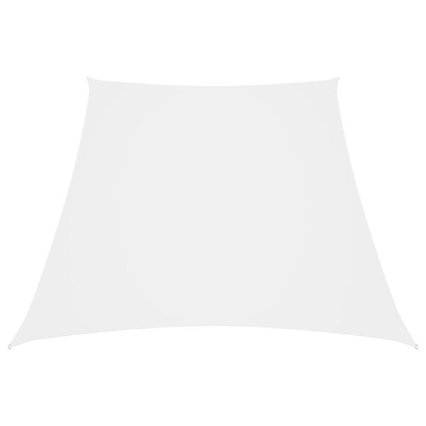 Zonnezeil trapezium 2/4x3m Wit - 32% Korting!