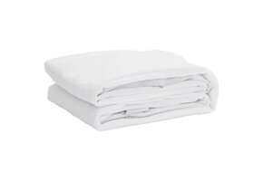 Waterdichte Matrasbeschermer 160x220cm Wit - 49% Korting