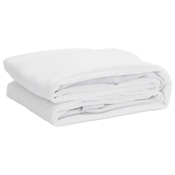 Waterdichte Matrasbeschermer 160x220 cm Wit - 58% Korting