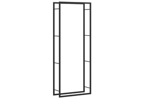 VidaXL Haardhoutrek Staal Matzwart 80x28x222 cm (34% Korting)