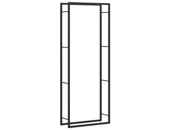 VidaXL Haardhoutrek Staal Matzwart 80x28x222 cm (34% Korting)