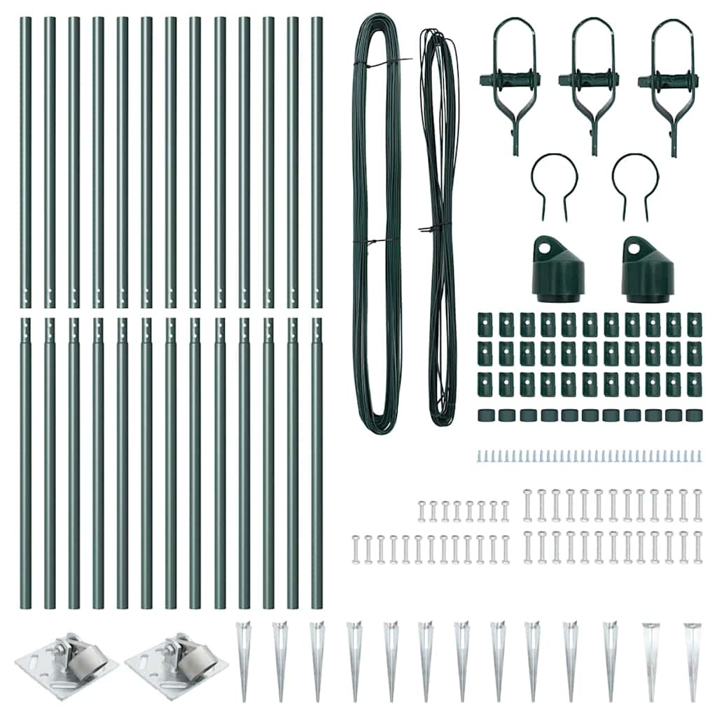 Hekpalen Groen (13 Stuks) - 61% Korting!