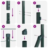 Hekpalen Groen (13 Stuks) - 61% Korting!