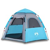 VidaXL Kampeertent 4-Persoons Blauw - 34% Korting!