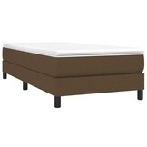Donkerbruin Bedframe Stof 100x200cm - 60% Korting
