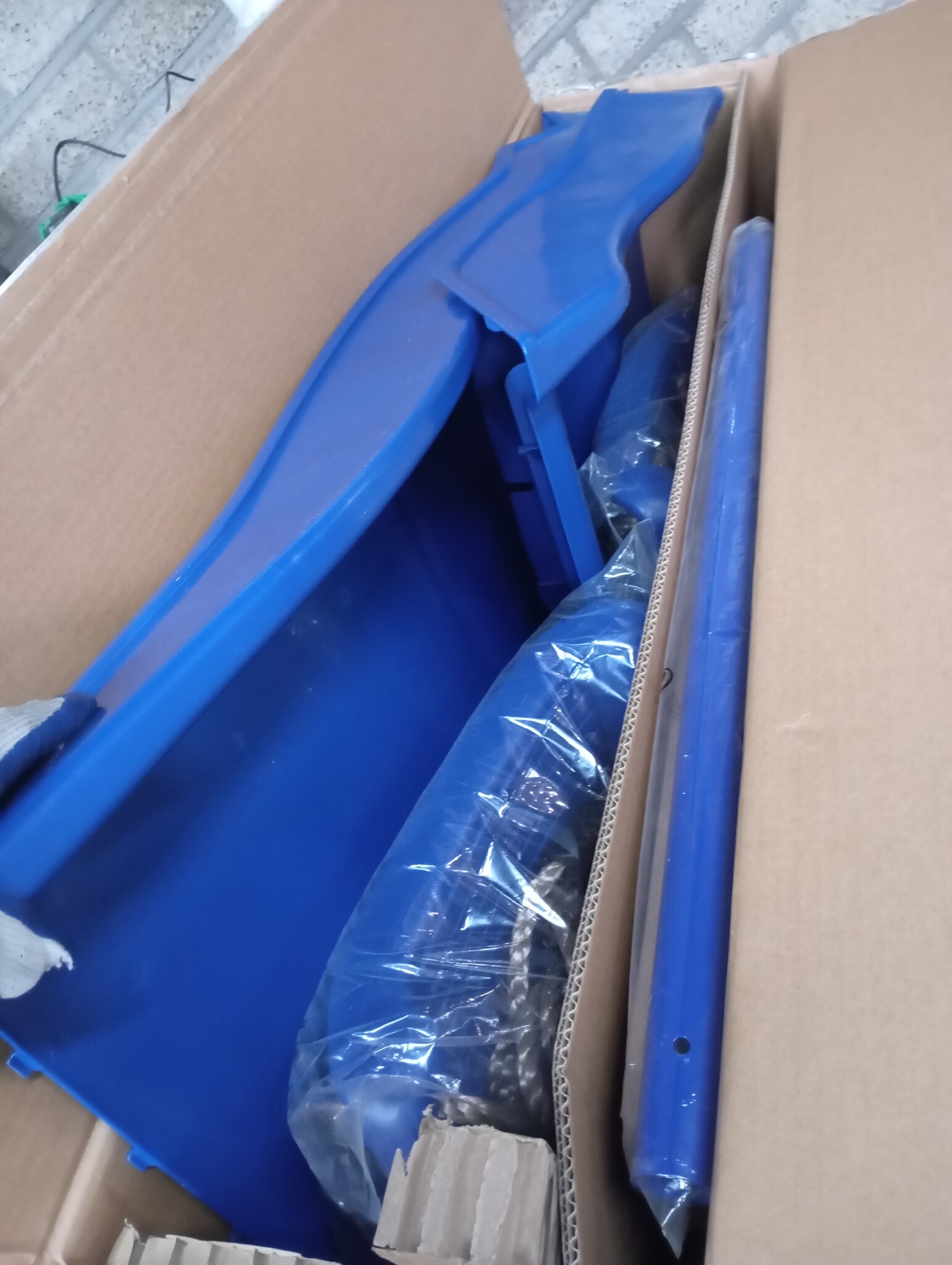 Glijbaan en Schommels voor Speelhuis - Blauw Polypropeen (69% Korting)