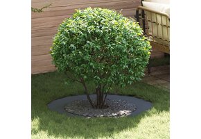 VidaXL Platte Boomringen - Antraciet (Ø60/90 cm Staal) - 69% Korting!