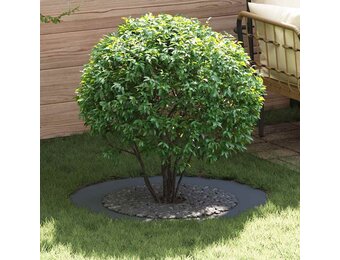 vidaXL Platte Boomringen Antraciet (5 stuks, Ø60/90cm) - 54% Korting