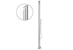 vidaXL Buitendouche 220cm RVS - 35% Korting!