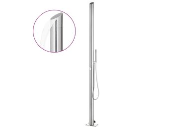 vidaXL Buitendouche 220cm RVS - 35% Korting!