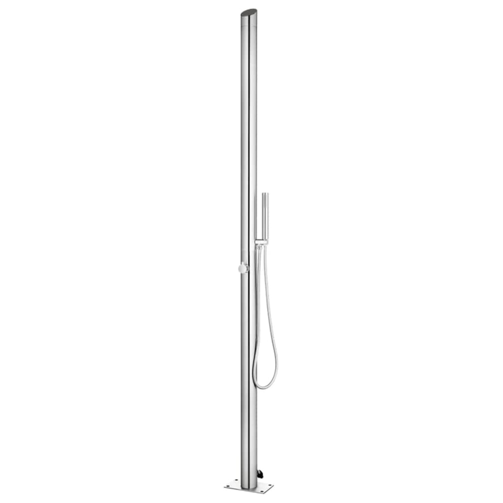 vidaXL Buitendouche 220cm RVS - 35% Korting!