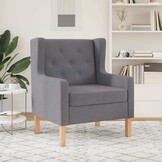 Stijlvolle Grijze Stoffen Fauteuil - 61% Korting!