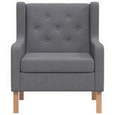 Stijlvolle Grijze Stoffen Fauteuil - 61% Korting!