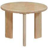 Nesting Salontafel Set Zwart Massief Mango Hout - 61% Korting