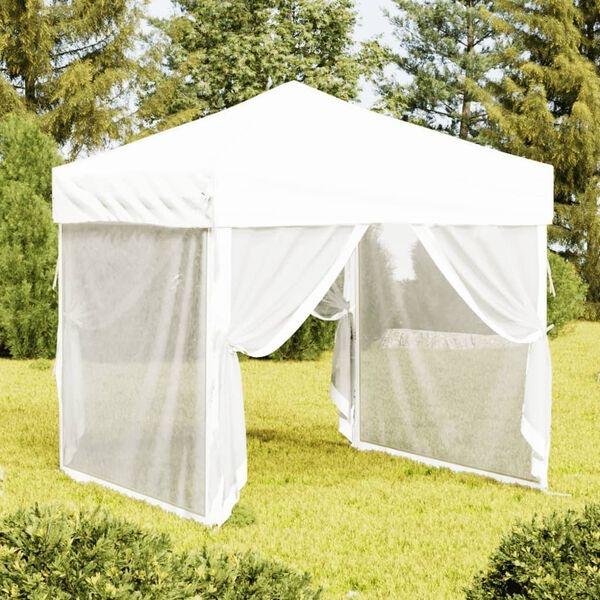 Opvouwbare Partytent met Zijwanden 2x2m Wit - 29% Korting