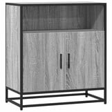 Dressoir Grijs Sonoma Eikenhout - 68x35x76cm - 34% Korting