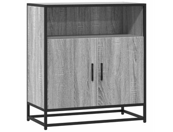 Dressoir Grijs Sonoma Eikenhout - 68x35x76cm - 34% Korting