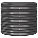 vidaXL Plantenbak Staal Antraciet 80x68 cm - 33% Korting