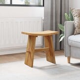 Badkamer Kruk Massief Teakhout Bruin - 34% Korting