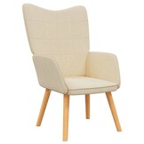 Crèmekleurige Relaxstoel met 60% Korting