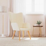 Crèmekleurige Relaxstoel met 60% Korting