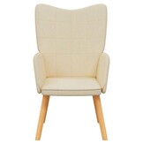 Crèmekleurige Relaxstoel met 60% Korting