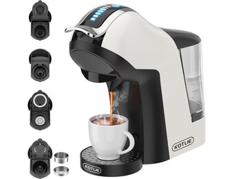 KOTLIE Koffiezetapparaat 5-in-1 met Korting - 34%