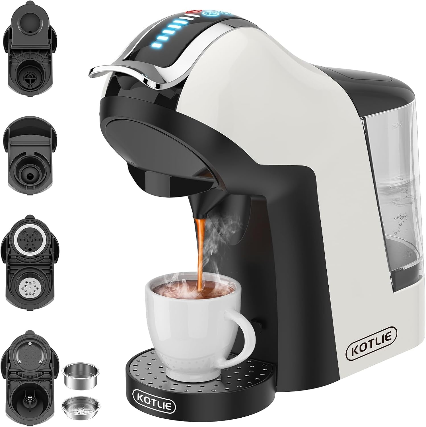 KOTLIE Koffiezetapparaat 5-in-1 met Korting - 34%