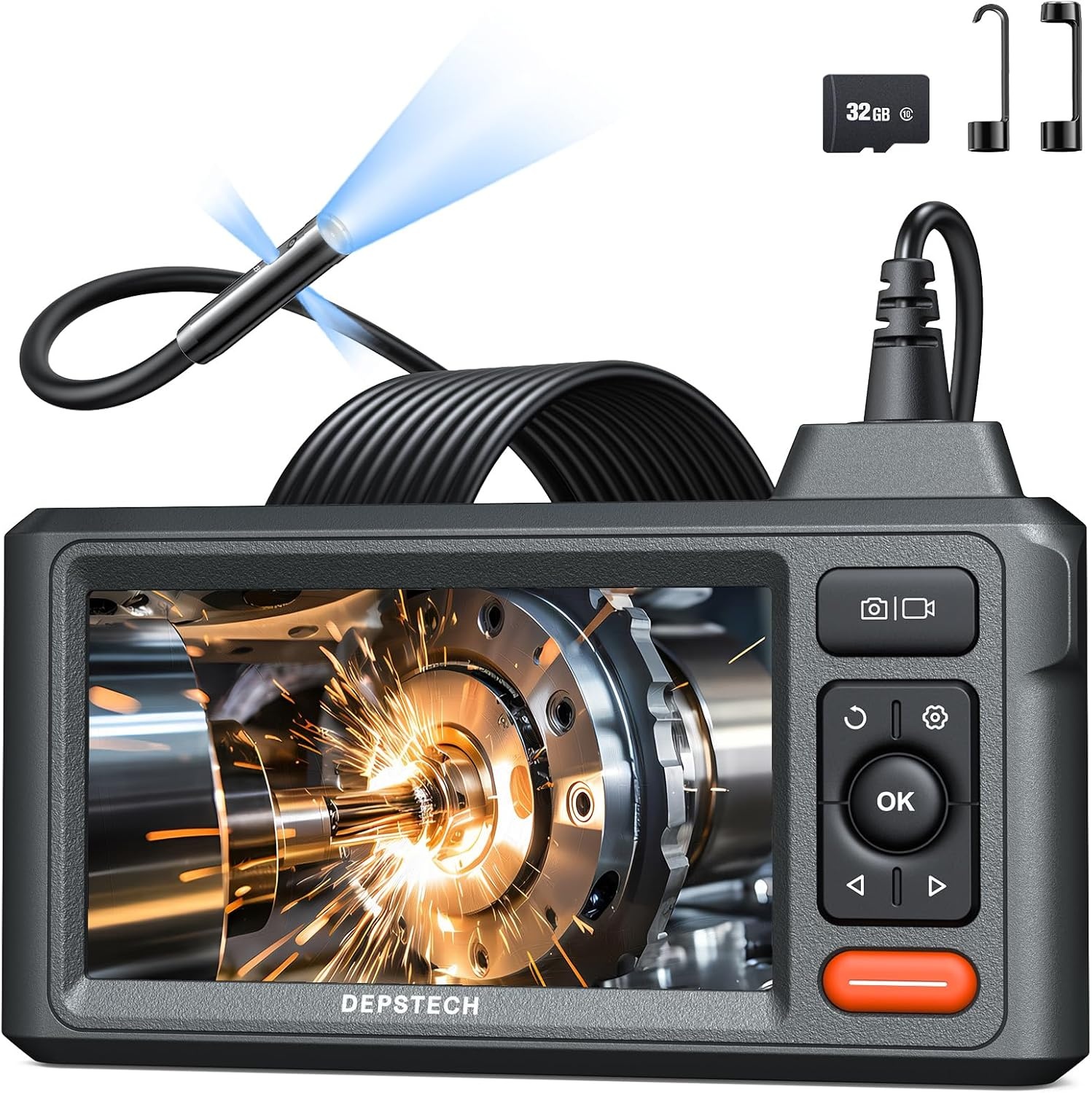 DEPSTECH Triple Lens Inspectie Camera - 34% Korting