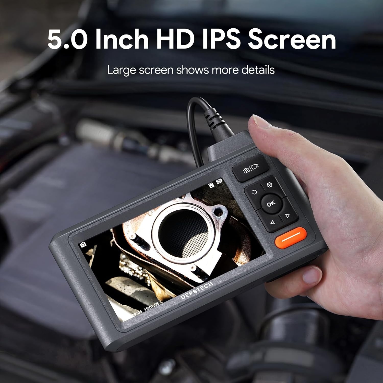 DEPSTECH Triple Lens Inspectie Camera - 34% Korting