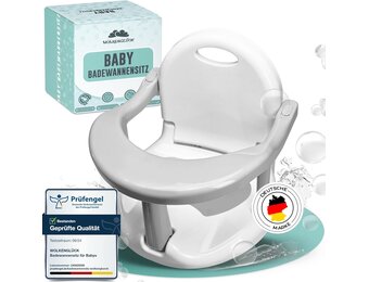 Baby Badzitje WOLKENGLÜCK® - Ergonomisch & Veilig - 33% Korting