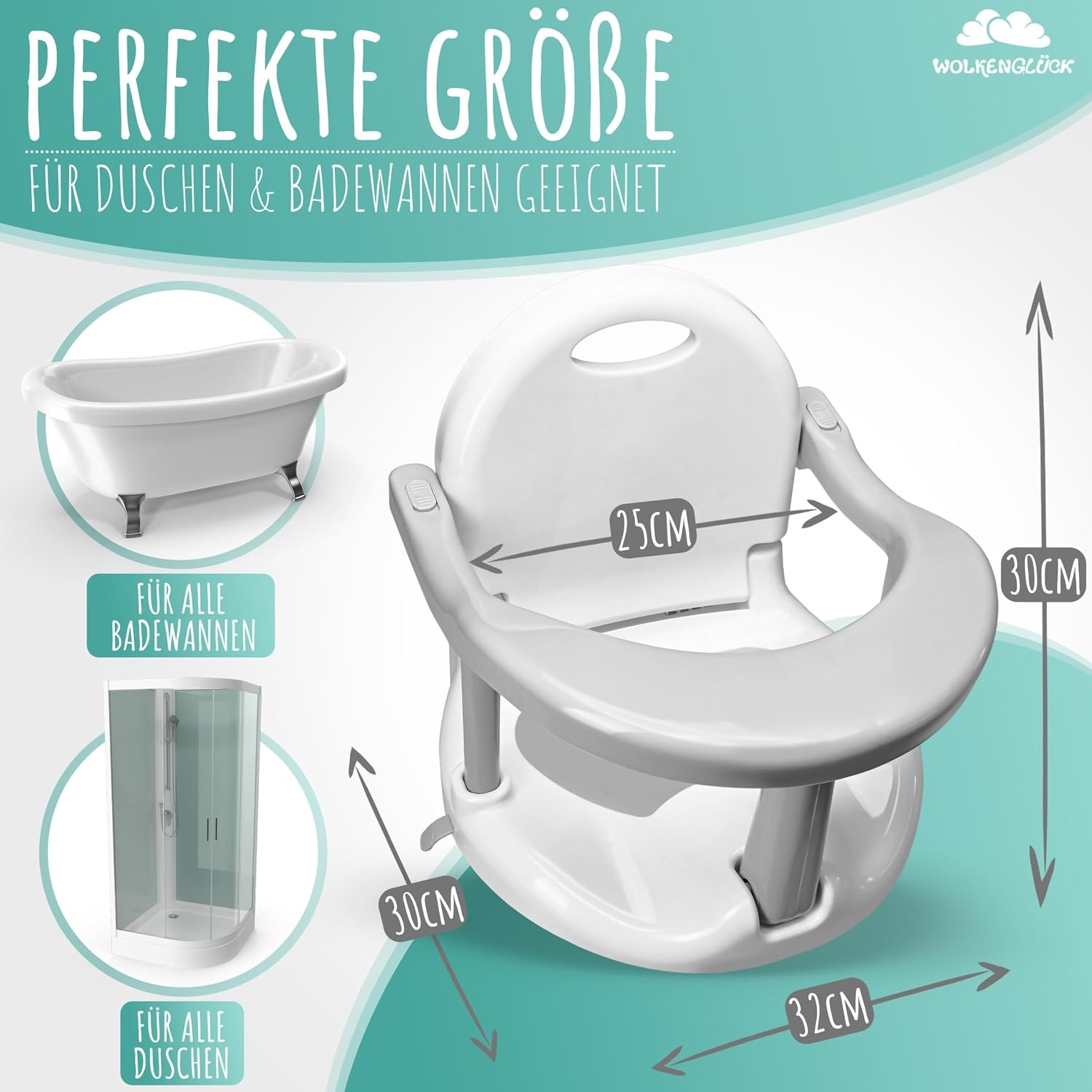 Baby Badzitje (6-18m) - Ergonomisch & Antislip - 59% Korting