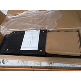 Boekenkast bewerkt hout - Zwart eiken - 40x24x77 cm - 52% korting!