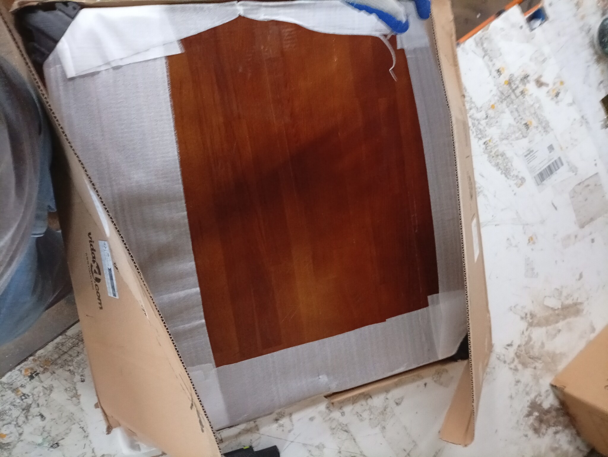 Tafelblad Eiken Donkerbruin 70x70cm - 54% Korting!