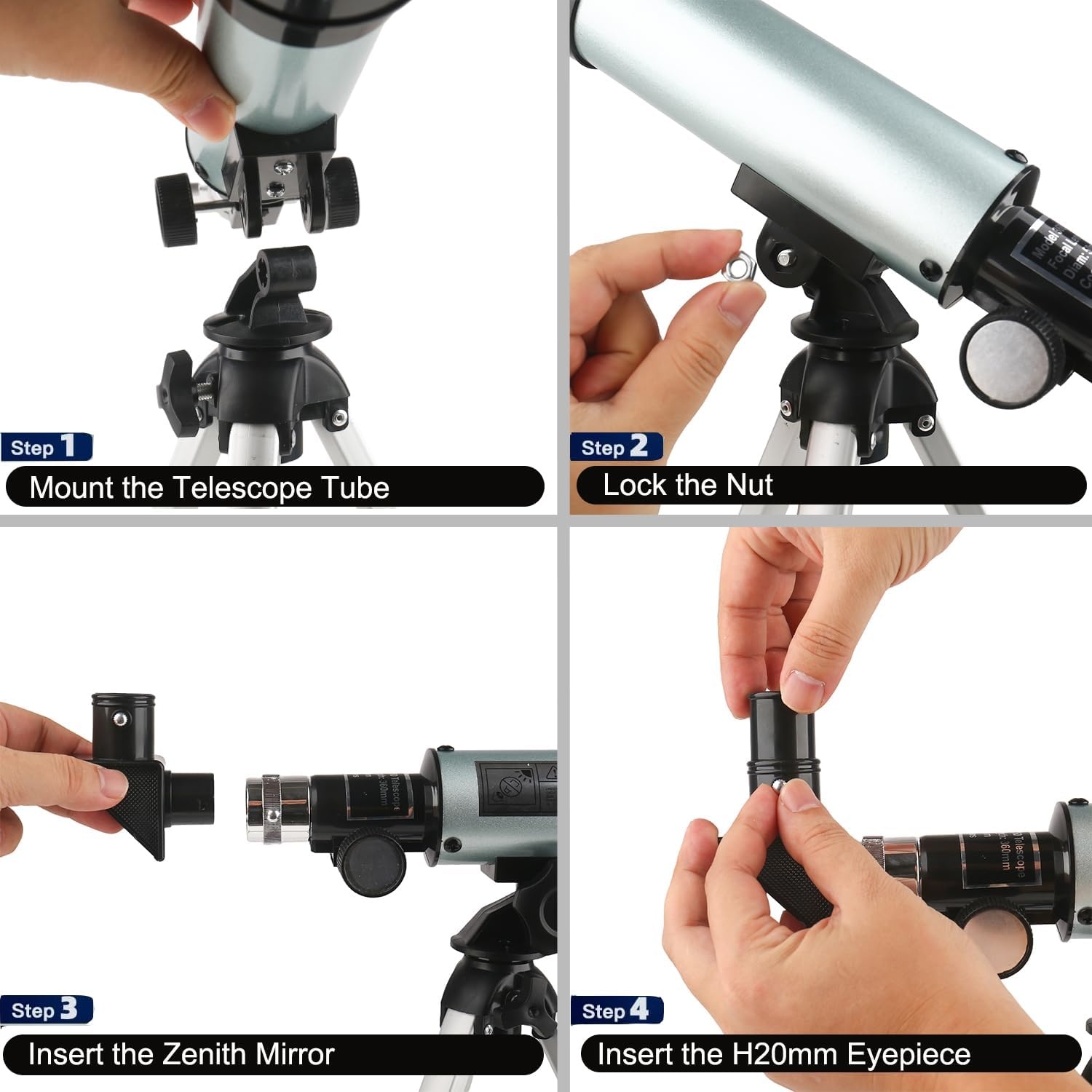 Astronomische Telescoop 90x Vergroting met Statief - 29% Korting