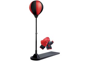 Boksbal Set Kinderen Rood 75-128cm In Hoogte Verstelbaar | 50% Korting