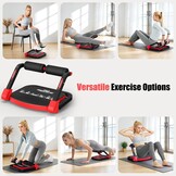 Opvouwbare Buikspiertrainer met 3 Weerstandsniveaus | 111cm | Max 150kg