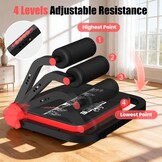 Opvouwbare Buikspiertrainer met 3 Weerstandsniveaus | 111cm | Max 150kg