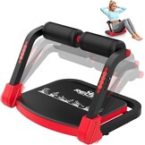 Opvouwbare Buikspiertrainer met 3 Weerstandsniveaus | 111cm | Max 150kg