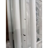 vidaXL Bedframe Metaal Wit 135x190cm - 54% Korting