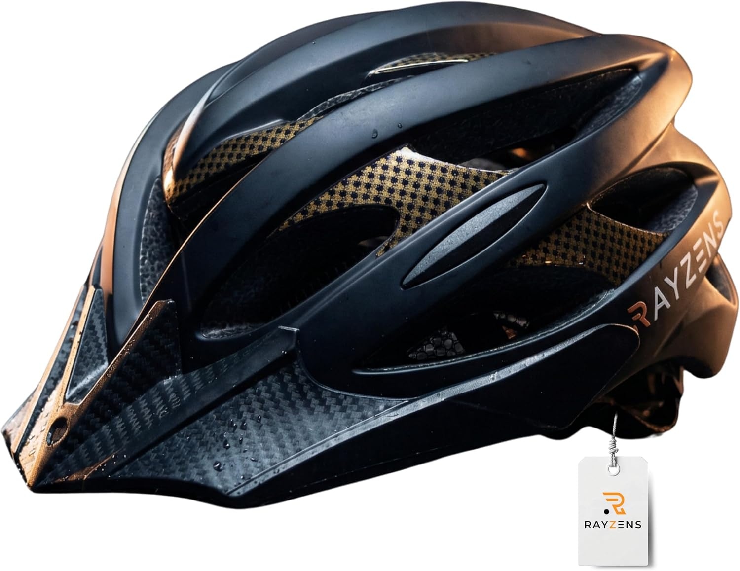 Ultralichte Fietshelm Carbonlook met Korting - Unisex Stad & E-bike