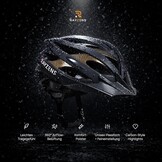 Ultralichte Fietshelm Carbonlook met Korting - Unisex Stad & E-bike