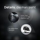Ultralichte Fietshelm Carbonlook met Korting - Unisex Stad & E-bike