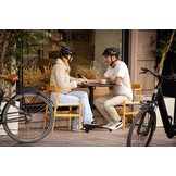 Ultralichte Fietshelm Carbonlook met Korting - Unisex Stad & E-bike