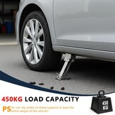 Aanhangersteunen Camperstabilisator 2 stuks - 450kg - 34% korting