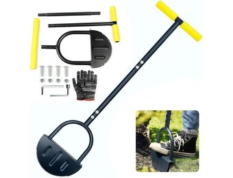 Gazonrandsteker 107 cm | Ergonomisch met T-handgreep | 32% Korting