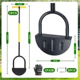 Gazonrandsteker 107 cm | Ergonomisch met T-handgreep | 32% Korting