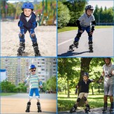 Verstelbare Kinder Rolschaatsen met LED Verlichting - Maat S (34% Korting)