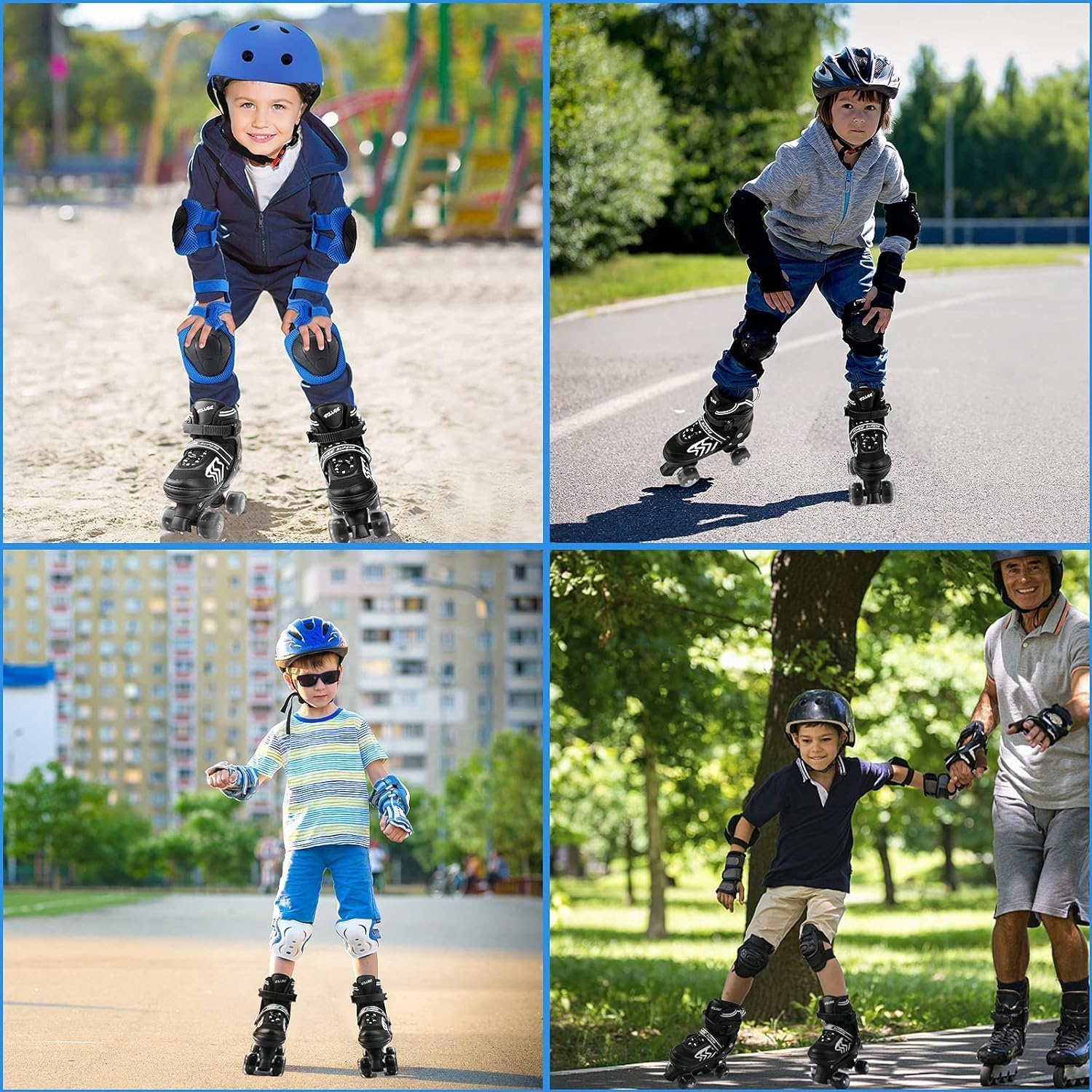 Verstelbare Kinder Rolschaatsen met LED Verlichting - Maat S (34% Korting)